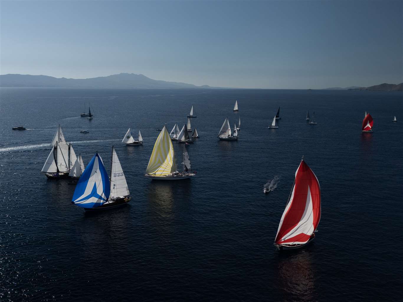 Bodrum'da yelkenler, 38. kez The Bodrum Cup için açıldı haberi